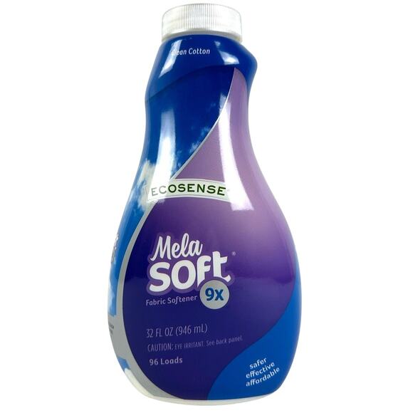 Melaleuca MelaSoft 9X Fabric Softener Clean Cotton Scent 32 oz-96 loads! - Picture 1 of 5